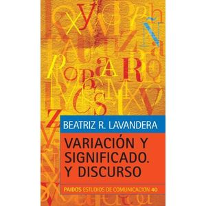 VARIACION Y SIGNIFICADO