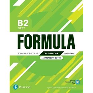 FORMULA B2 FIRST - COURSEBOOK + INTERACTIVE E-BOOK NO KEY +