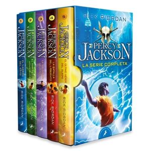 PERCY JACKSON - LA SERIE COMPLETA EN ESTUCHE (5 LIBROS) - FO