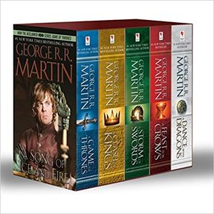 A GAME OF THRONES 5 BOOK BOXED SET (SONG OF ICE AND FIRE SER