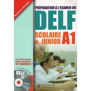 DELF A1 SCOLAIRE ET JUNIOR - LIVRE DE L'ELEVE + AUDIO CD