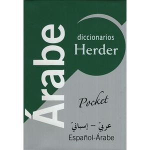 DICCIONARIO POCKET ARABE HERDER ARABE - ESPAÑOL / ESPAÑOL -