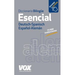 DICCIONARIO BILINGUE ESENCIAL DEUTSCH - SPANISCH / ESPAÑOL -