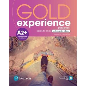 GOLD EXPERIENCE A2+ (2/ED.) - STUDENT'S BOOK + INTERACTIVE E