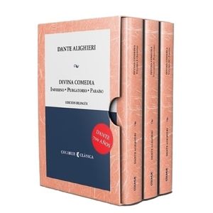 LA DIVINA COMEDIA COMPLETA - PACK 3 TOMOS - DANTE ALIGHIERI