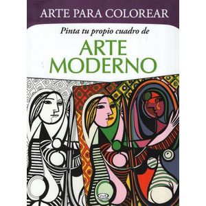 PINTA TU PROPIO CUADRO DE ARTE MODERNO - ARTE PARA COLOREAR