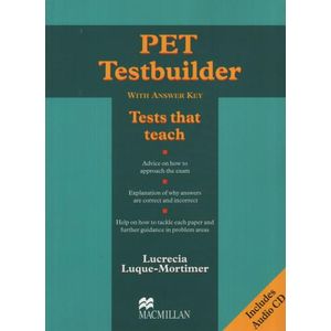 PET TESTBUILDER WITH KEY + AUDIO CD
