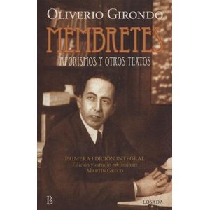 MEMBRETES AFORISMOS Y OTROS TEXTOS