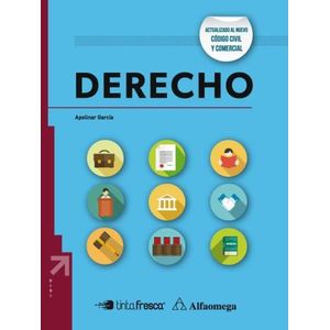 LIBRO DERECHO - APOLINAR GARCIA - ALFAOMEGA / TINTA FRESCA
