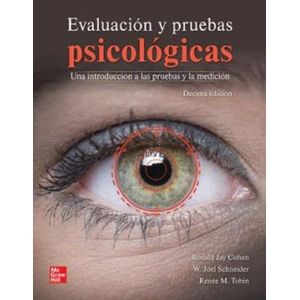 EVALUACION Y PRUEBAS PSICOLOGICAS 10/ED. - RONALD JAY COHEN