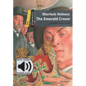 SHERLOCK HOLMES: THE EMERALD CROWN + MP3 AUDIO - DOMINOES LE