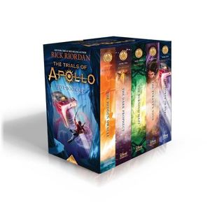 THE TRIALS OF APOLLO - BOX SET X 5 - RICK RIORDAN