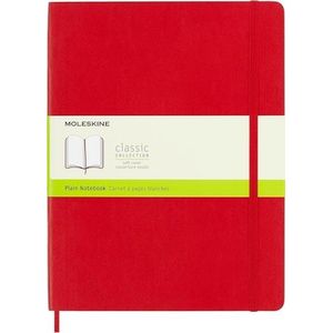 CUADERNO MOLESKINE CLASSIC SOFT ROJO PLAIN