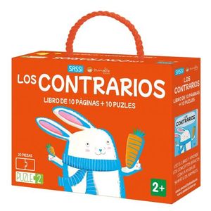 LOS CONTRARIOS - LIBRO DE 10 PAGINAS + 10 PUZLES