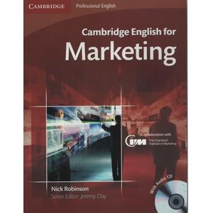 CAMBRIDGE ENGLISH FOR MARKETING - STUDENT'S BOOK + AUDIO CD