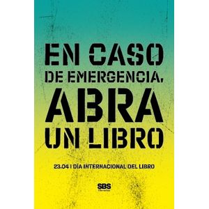 POSTAL EN CASO DE EMERGENCIA ABRA UN LIBRO - SBS