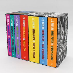HARRY POTTER BOXED SET: THE COMPLETE COLLECTION (ADULT PAPER