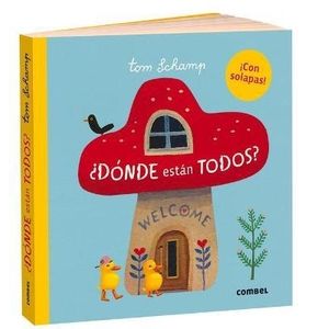 DONDE ESTAN TODOS ? CARTONE CON SOLAPAS