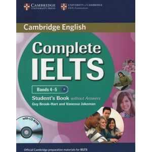 COMPLETE IELTS BANDS 4/5 - STUDENT'S BOOK NO KEY + CD-ROM