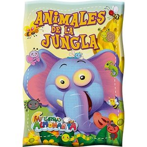 ANIMALES DE LA JUNGLA - MI LIBRO ALMOHADITA