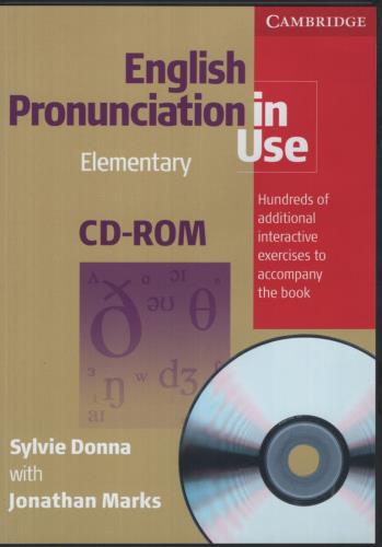 ENGLISH PRONUNCIATION IN USE ELEMENTARY - CD-ROM (SINGLE USE - SBS ...