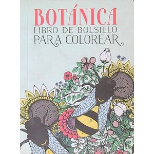 BOTANICA - LIBRO DE BOLSILLO PARA COLOREAR