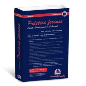 MANUAL DE PRACTICA FORENSE. GRISOLIA - BERNASCONI (2022)