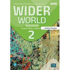 WIDER WORLD 2 2/ED.- STUDENT'S BOOK WITH ONLINE PRACTICE + E