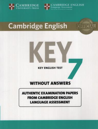 CAMB.KEY ENGLISH TEST 7 - SB