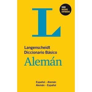 LANGENSCHEIDT DICCIONARIO BASICO ALEMAN-ESPAÑOL NVA.EDICION