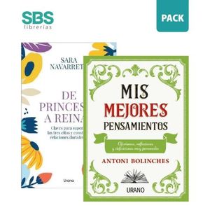 DE PRINCESAS A REINAS + MIS MEJORES PENSAMIENTOS - 2 LIBROS
