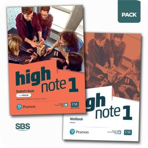 HIGH NOTE 1 - STUDENT'S BOOK + WORKBOOK - PACK 2 LIBROS