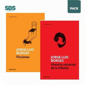 FICCIONES + HISTORIA UNIVERSAL DE LA INFAMIA - BORGES - 2 LI