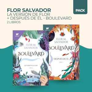VERSION DE FLOR + DESPUES DE EL - BOULEVARD - 2 LIBROS - SAL
