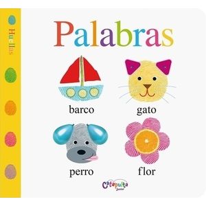LIBRO PALABRAS - HUELLAS - CON TEXTURAS
