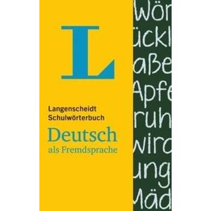 LANGENSCHEIDT SCHULWORTERBUCH DEUTSCH ALS FREMDSPRACHE