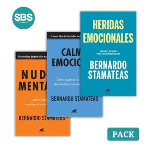 HERIDAS + CALMA + NUDOS - 3 LIBROS