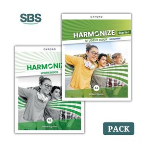 HARMONIZE STARTER - SB WITH DIGITAL PACK + WB - 2 LIBROS