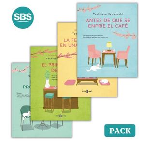 ANTES DE QUE SE ENFRIE EL CAFE - 4 LIBROS
