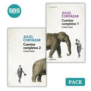CORTAZAR DE BOLSILLO - CUENTOS COMPLETOS - LIBRO 1 Y 2 - 2 L