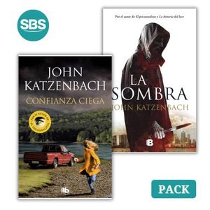 LA SOMBRA + CONFIANZA CIEGA - KATZENBACH - 2 LIBROS