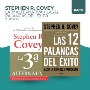 3º ALTERNATIVA + 12 PALANCAS DEL EXITO - 2 LIBROS - COVEY