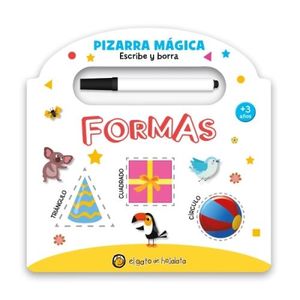 FORMAS - PIZARRA MÁGICA - ESCRIBE Y BORRA - CARTONE