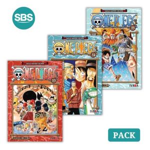 PACK ONE PIECE WATER SEVEN - VOL 33 AL 35 - 3 LIBROS