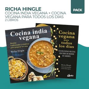 COCINA INDIA VEGANA + COCINA VEGANA PARA TODOS LOS DIAS - 2