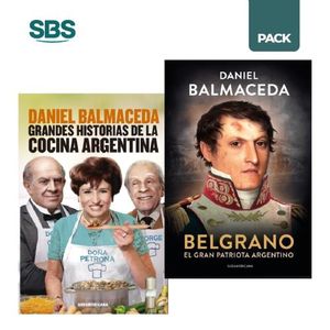 GRANDES HISTORIAS DE LA COCINA + BELGRANO - 2 LIBROS - BALMA