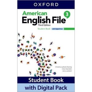 AMERICAN ENGLISH FILE 3 3/ED.- STUDENT'S BOOK + DIGITAL PACK