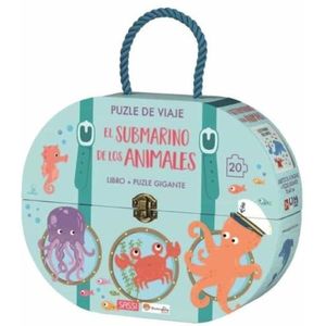 EL SUBMARINO DE LOS ANIMALES - LIBRO + PUZZLE GIGANTE (VALIJ