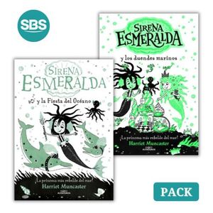 PACK SIRENA ESMERALDA - LIBRO 1 Y 2 - 2 LIBROS