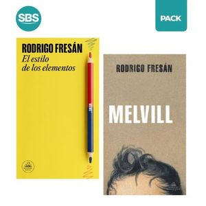 ESTILO DE LOS ELEMENTOS + MELVILL - FRESAN - 2 LIBROS